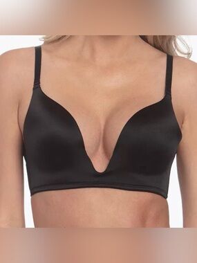 Dominique Women's Uma U-Plunge Convertible Bra Black 4000 36DD